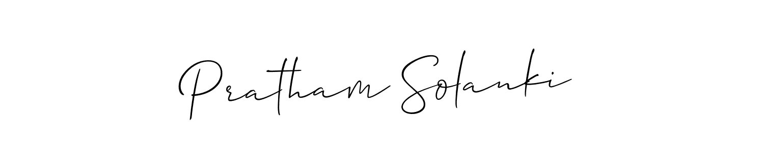 This is the best signature style for the Pratham Solanki name. Also you like these signature font (Allison_Script). Mix name signature. Pratham Solanki signature style 2 images and pictures png