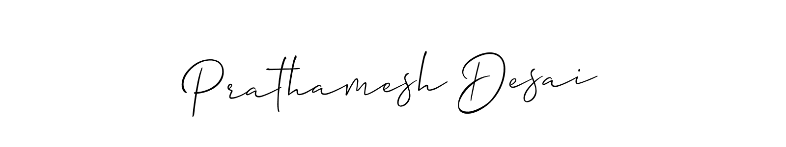 Similarly Allison_Script is the best handwritten signature design. Signature creator online .You can use it as an online autograph creator for name Prathamesh Desai. Prathamesh Desai signature style 2 images and pictures png