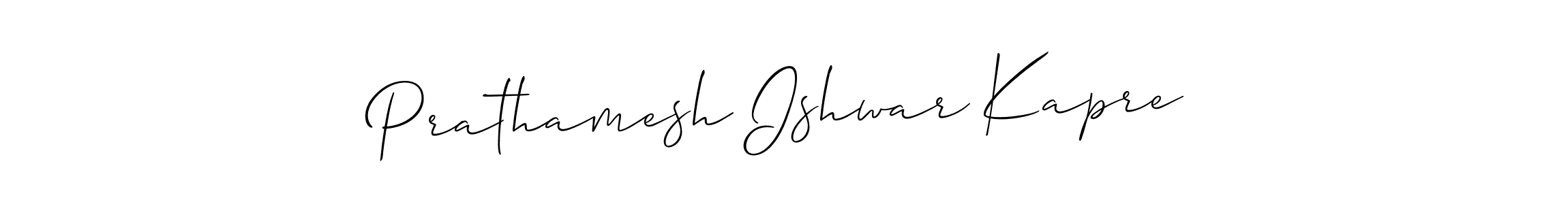 Once you've used our free online signature maker to create your best signature Allison_Script style, it's time to enjoy all of the benefits that Prathamesh Ishwar Kapre name signing documents. Prathamesh Ishwar Kapre signature style 2 images and pictures png