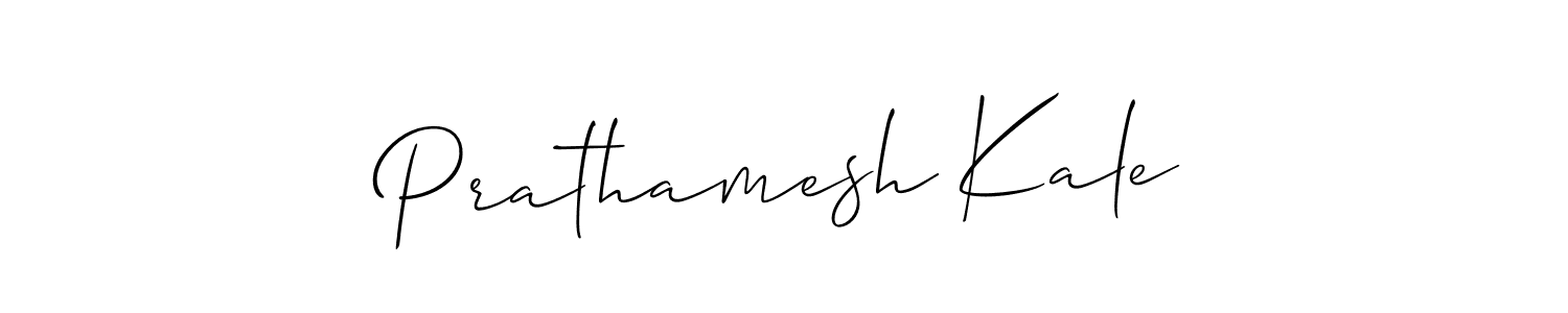 How to make Prathamesh Kale signature? Allison_Script is a professional autograph style. Create handwritten signature for Prathamesh Kale name. Prathamesh Kale signature style 2 images and pictures png