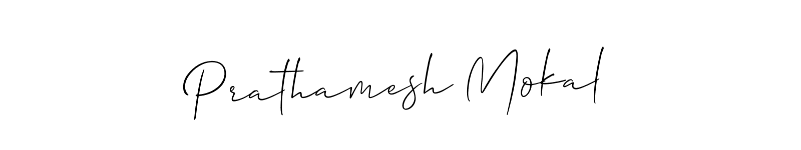 Also You can easily find your signature by using the search form. We will create Prathamesh Mokal name handwritten signature images for you free of cost using Allison_Script sign style. Prathamesh Mokal signature style 2 images and pictures png