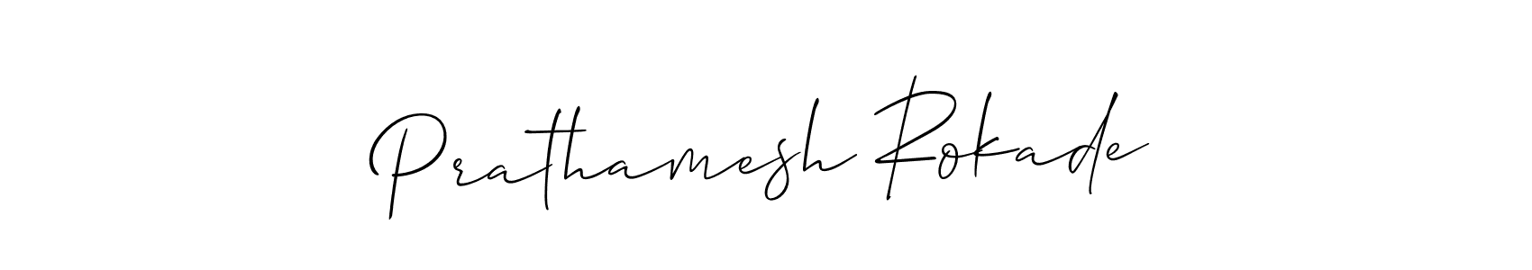 Make a short Prathamesh Rokade signature style. Manage your documents anywhere anytime using Allison_Script. Create and add eSignatures, submit forms, share and send files easily. Prathamesh Rokade signature style 2 images and pictures png