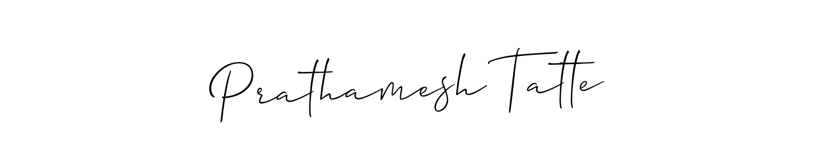 It looks lik you need a new signature style for name Prathamesh Tatte. Design unique handwritten (Allison_Script) signature with our free signature maker in just a few clicks. Prathamesh Tatte signature style 2 images and pictures png