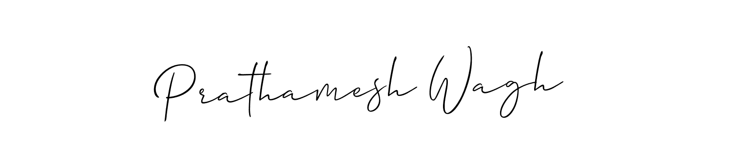 Similarly Allison_Script is the best handwritten signature design. Signature creator online .You can use it as an online autograph creator for name Prathamesh Wagh. Prathamesh Wagh signature style 2 images and pictures png