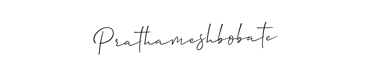 Also we have Prathameshbobate name is the best signature style. Create professional handwritten signature collection using Allison_Script autograph style. Prathameshbobate signature style 2 images and pictures png