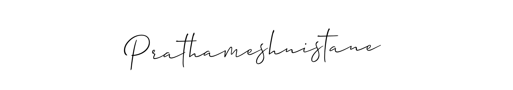 How to Draw Prathameshnistane signature style? Allison_Script is a latest design signature styles for name Prathameshnistane. Prathameshnistane signature style 2 images and pictures png