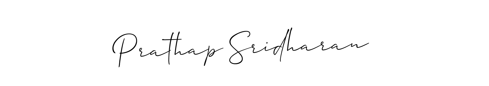 This is the best signature style for the Prathap Sridharan name. Also you like these signature font (Allison_Script). Mix name signature. Prathap Sridharan signature style 2 images and pictures png