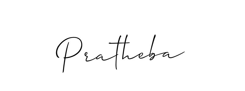 Make a beautiful signature design for name Pratheba. Use this online signature maker to create a handwritten signature for free. Pratheba signature style 2 images and pictures png