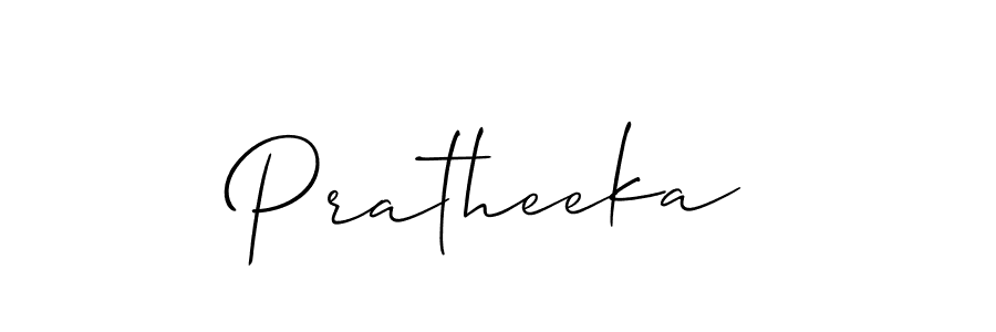 It looks lik you need a new signature style for name Pratheeka. Design unique handwritten (Allison_Script) signature with our free signature maker in just a few clicks. Pratheeka signature style 2 images and pictures png