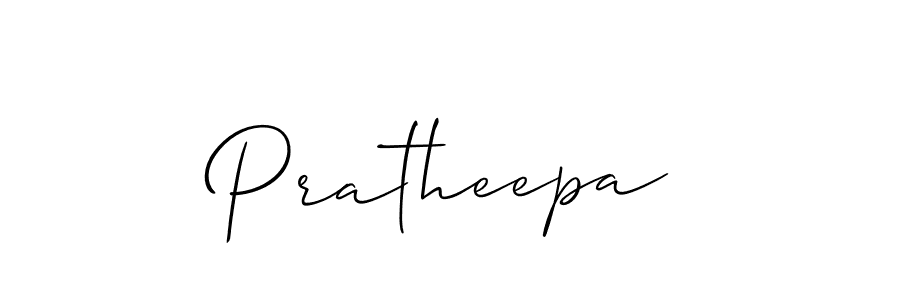 You should practise on your own different ways (Allison_Script) to write your name (Pratheepa) in signature. don't let someone else do it for you. Pratheepa signature style 2 images and pictures png