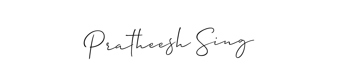 Best and Professional Signature Style for Pratheesh Sing. Allison_Script Best Signature Style Collection. Pratheesh Sing signature style 2 images and pictures png