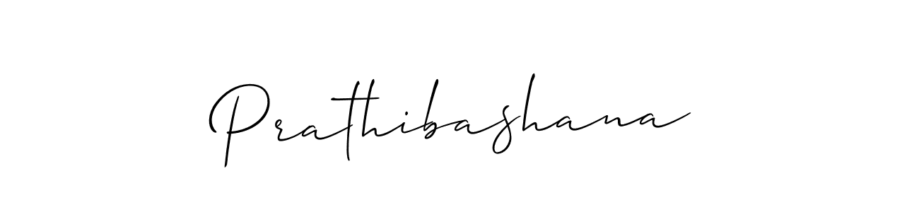 Also we have Prathibashana name is the best signature style. Create professional handwritten signature collection using Allison_Script autograph style. Prathibashana signature style 2 images and pictures png