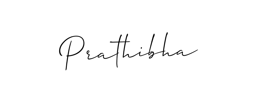The best way (Allison_Script) to make a short signature is to pick only two or three words in your name. The name Prathibha include a total of six letters. For converting this name. Prathibha signature style 2 images and pictures png