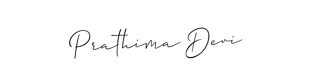 Make a short Prathima Devi signature style. Manage your documents anywhere anytime using Allison_Script. Create and add eSignatures, submit forms, share and send files easily. Prathima Devi signature style 2 images and pictures png