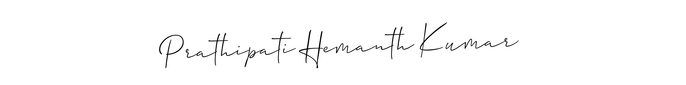 See photos of Prathipati Hemanth Kumar official signature by Spectra . Check more albums & portfolios. Read reviews & check more about Allison_Script font. Prathipati Hemanth Kumar signature style 2 images and pictures png