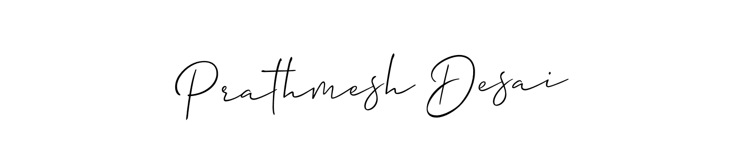 Also You can easily find your signature by using the search form. We will create Prathmesh Desai name handwritten signature images for you free of cost using Allison_Script sign style. Prathmesh Desai signature style 2 images and pictures png