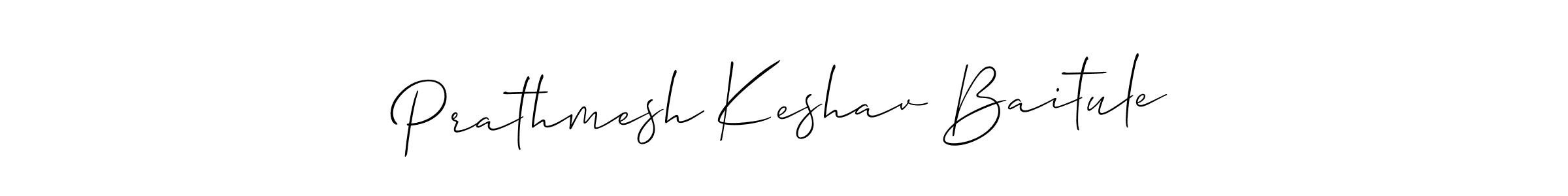 The best way (Allison_Script) to make a short signature is to pick only two or three words in your name. The name Prathmesh Keshav Baitule include a total of six letters. For converting this name. Prathmesh Keshav Baitule signature style 2 images and pictures png