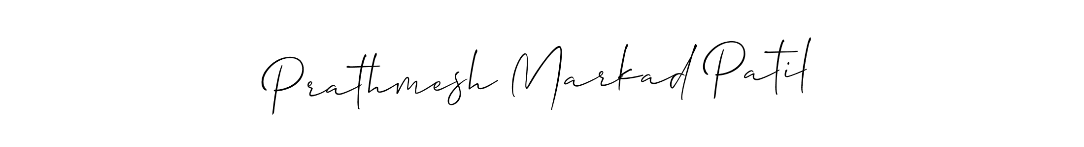 This is the best signature style for the Prathmesh Markad Patil name. Also you like these signature font (Allison_Script). Mix name signature. Prathmesh Markad Patil signature style 2 images and pictures png