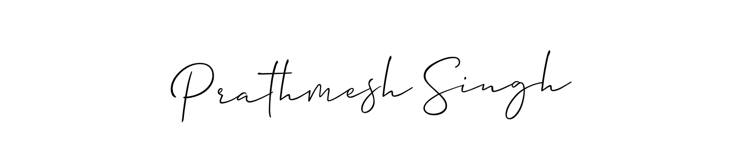 Also we have Prathmesh Singh name is the best signature style. Create professional handwritten signature collection using Allison_Script autograph style. Prathmesh Singh signature style 2 images and pictures png