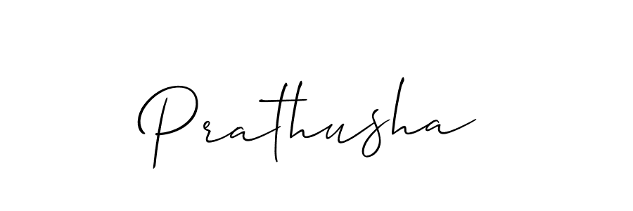 Make a short Prathusha signature style. Manage your documents anywhere anytime using Allison_Script. Create and add eSignatures, submit forms, share and send files easily. Prathusha signature style 2 images and pictures png
