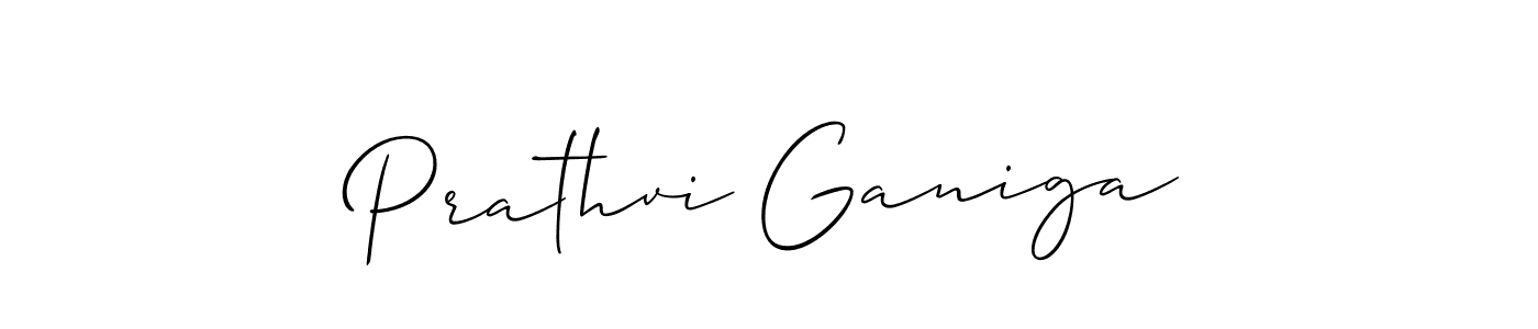 This is the best signature style for the Prathvi Ganiga name. Also you like these signature font (Allison_Script). Mix name signature. Prathvi Ganiga signature style 2 images and pictures png