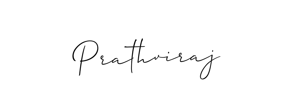 How to make Prathviraj signature? Allison_Script is a professional autograph style. Create handwritten signature for Prathviraj name. Prathviraj signature style 2 images and pictures png