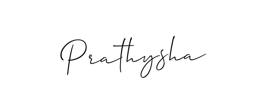 Similarly Allison_Script is the best handwritten signature design. Signature creator online .You can use it as an online autograph creator for name Prathysha. Prathysha signature style 2 images and pictures png