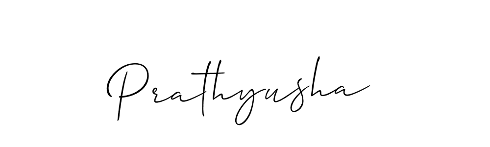 Make a short Prathyusha signature style. Manage your documents anywhere anytime using Allison_Script. Create and add eSignatures, submit forms, share and send files easily. Prathyusha signature style 2 images and pictures png