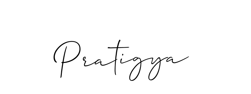 You can use this online signature creator to create a handwritten signature for the name Pratigya. This is the best online autograph maker. Pratigya signature style 2 images and pictures png