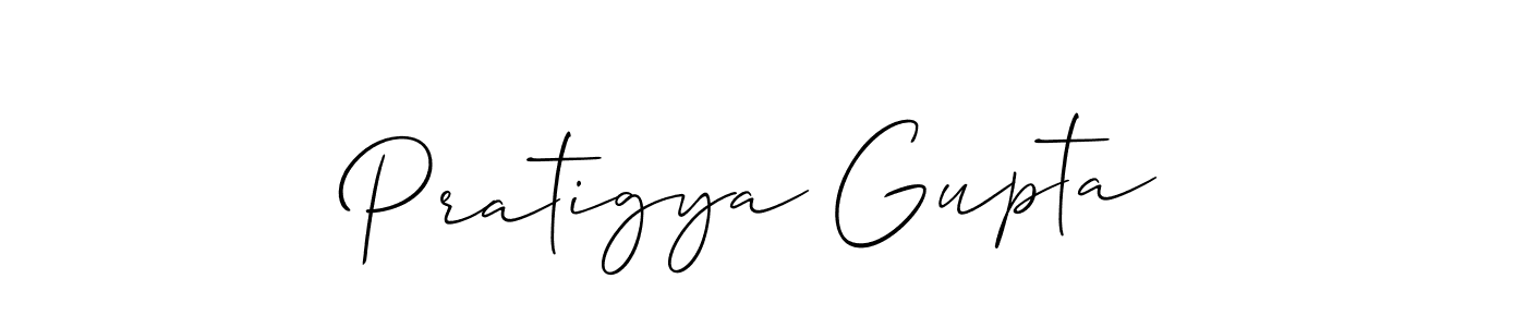 Once you've used our free online signature maker to create your best signature Allison_Script style, it's time to enjoy all of the benefits that Pratigya Gupta name signing documents. Pratigya Gupta signature style 2 images and pictures png