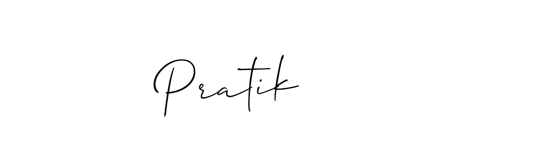 Pratik      stylish signature style. Best Handwritten Sign (Allison_Script) for my name. Handwritten Signature Collection Ideas for my name Pratik     . Pratik      signature style 2 images and pictures png