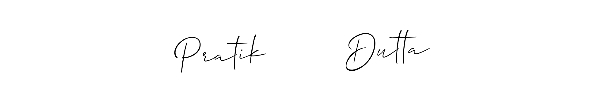 Also You can easily find your signature by using the search form. We will create Pratik         Dutta name handwritten signature images for you free of cost using Allison_Script sign style. Pratik         Dutta signature style 2 images and pictures png