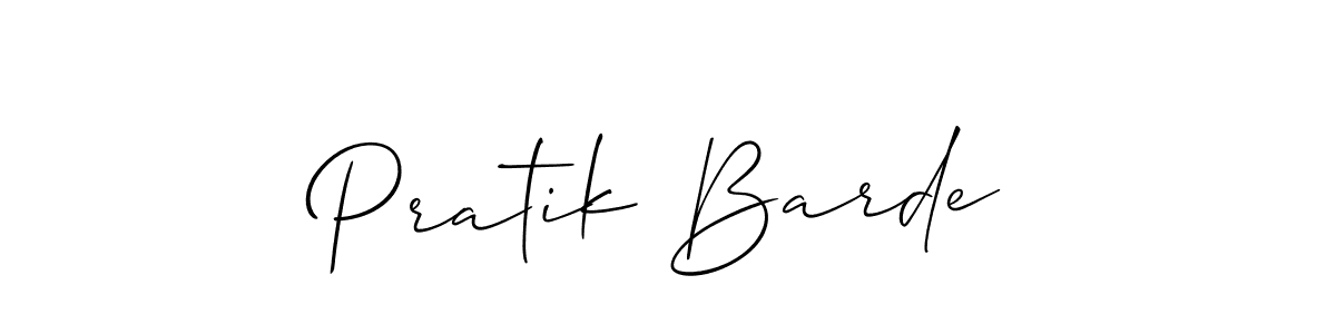 Similarly Allison_Script is the best handwritten signature design. Signature creator online .You can use it as an online autograph creator for name Pratik Barde. Pratik Barde signature style 2 images and pictures png