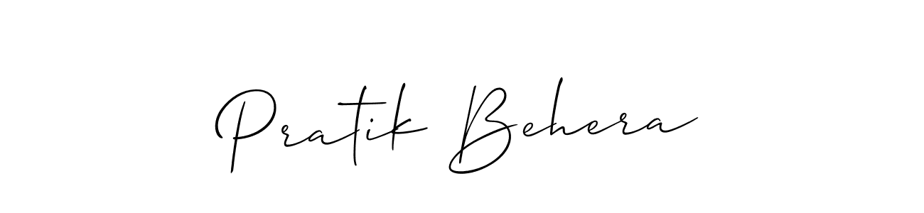 How to Draw Pratik Behera signature style? Allison_Script is a latest design signature styles for name Pratik Behera. Pratik Behera signature style 2 images and pictures png