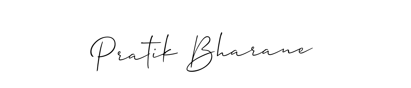 Best and Professional Signature Style for Pratik Bharane. Allison_Script Best Signature Style Collection. Pratik Bharane signature style 2 images and pictures png