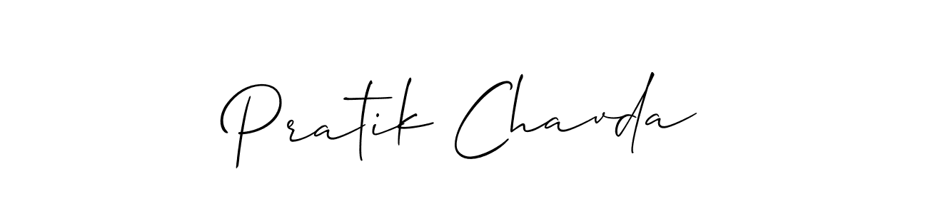 You can use this online signature creator to create a handwritten signature for the name Pratik Chavda. This is the best online autograph maker. Pratik Chavda signature style 2 images and pictures png