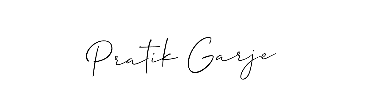 Make a beautiful signature design for name Pratik Garje. Use this online signature maker to create a handwritten signature for free. Pratik Garje signature style 2 images and pictures png