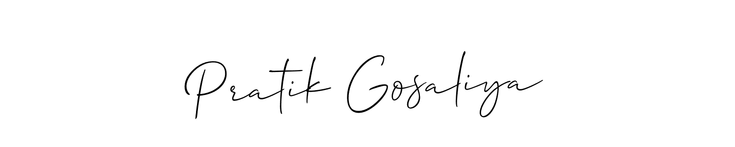 See photos of Pratik Gosaliya official signature by Spectra . Check more albums & portfolios. Read reviews & check more about Allison_Script font. Pratik Gosaliya signature style 2 images and pictures png