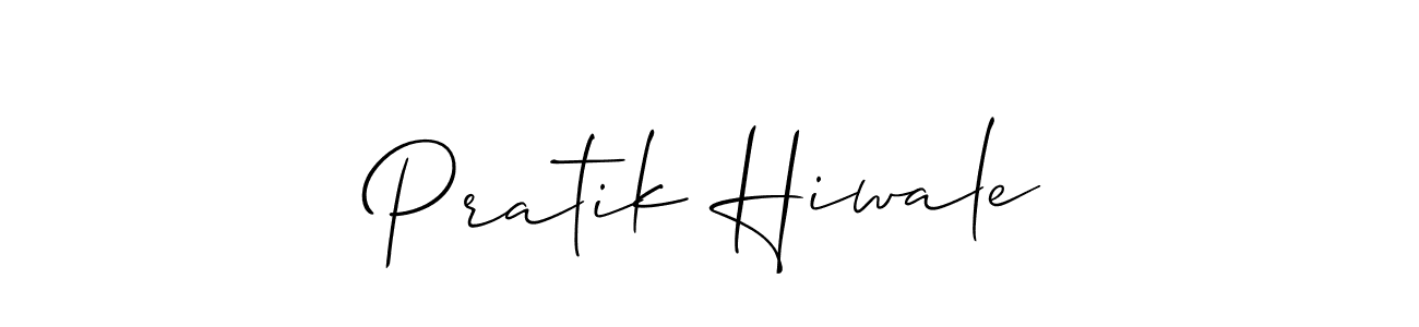 Also You can easily find your signature by using the search form. We will create Pratik Hiwale name handwritten signature images for you free of cost using Allison_Script sign style. Pratik Hiwale signature style 2 images and pictures png