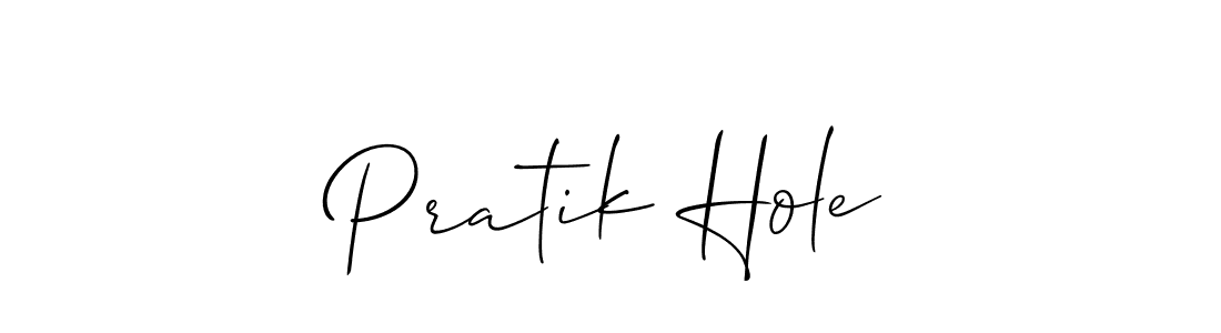 Make a beautiful signature design for name Pratik Hole. Use this online signature maker to create a handwritten signature for free. Pratik Hole signature style 2 images and pictures png