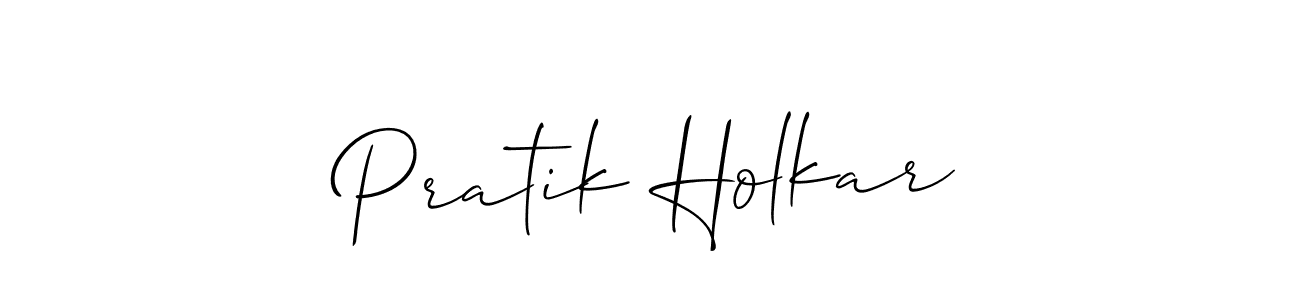 Similarly Allison_Script is the best handwritten signature design. Signature creator online .You can use it as an online autograph creator for name Pratik Holkar. Pratik Holkar signature style 2 images and pictures png