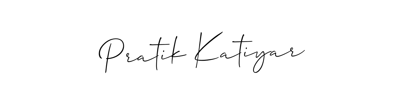 Best and Professional Signature Style for Pratik Katiyar. Allison_Script Best Signature Style Collection. Pratik Katiyar signature style 2 images and pictures png