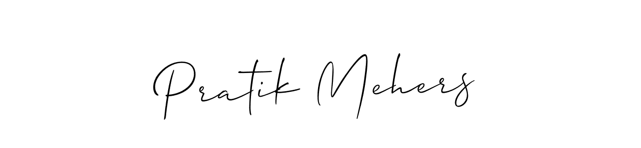 Also You can easily find your signature by using the search form. We will create Pratik Mehers name handwritten signature images for you free of cost using Allison_Script sign style. Pratik Mehers signature style 2 images and pictures png