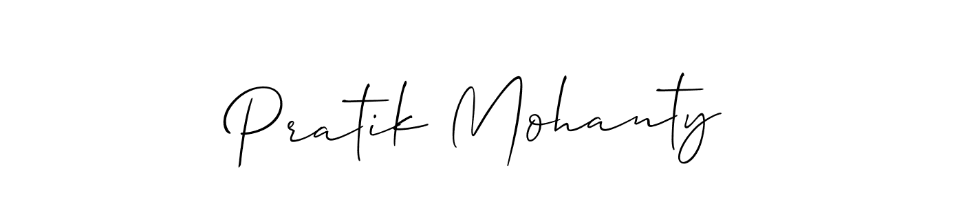 This is the best signature style for the Pratik Mohanty name. Also you like these signature font (Allison_Script). Mix name signature. Pratik Mohanty signature style 2 images and pictures png