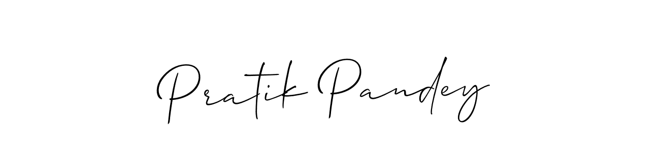 You should practise on your own different ways (Allison_Script) to write your name (Pratik Pandey) in signature. don't let someone else do it for you. Pratik Pandey signature style 2 images and pictures png