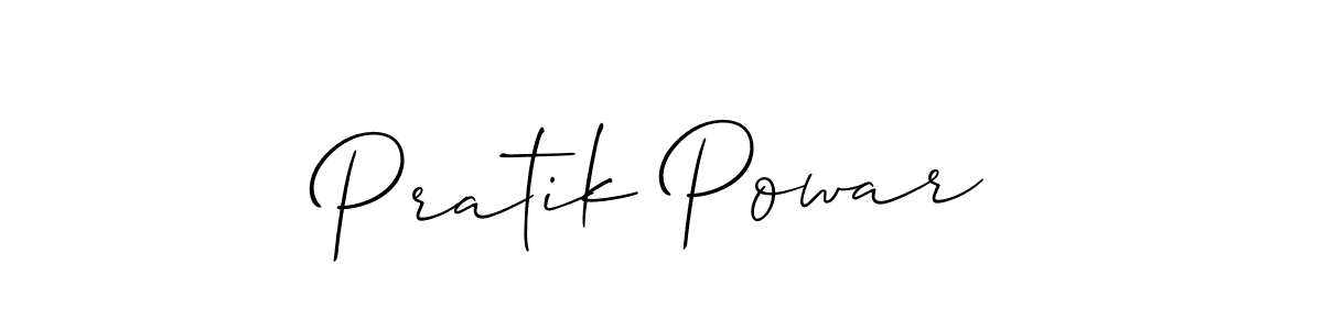 How to Draw Pratik Powar signature style? Allison_Script is a latest design signature styles for name Pratik Powar. Pratik Powar signature style 2 images and pictures png