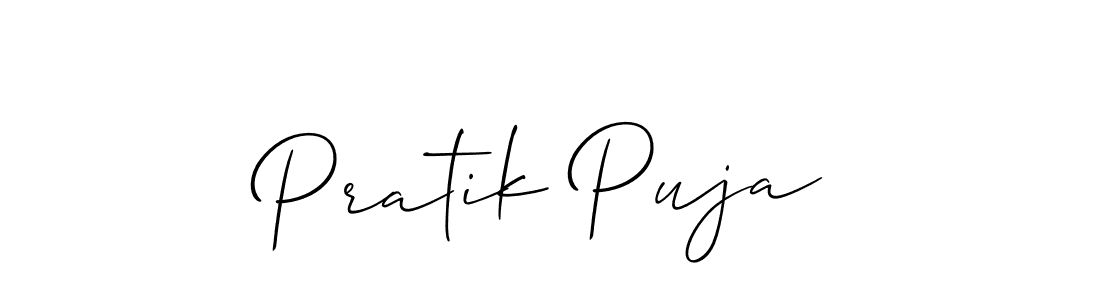 Check out images of Autograph of Pratik Puja name. Actor Pratik Puja Signature Style. Allison_Script is a professional sign style online. Pratik Puja signature style 2 images and pictures png