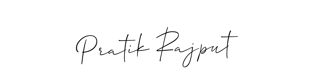 Similarly Allison_Script is the best handwritten signature design. Signature creator online .You can use it as an online autograph creator for name Pratik Rajput. Pratik Rajput signature style 2 images and pictures png