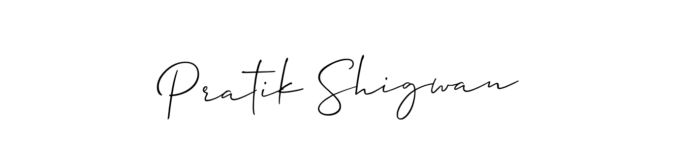 Once you've used our free online signature maker to create your best signature Allison_Script style, it's time to enjoy all of the benefits that Pratik Shigwan name signing documents. Pratik Shigwan signature style 2 images and pictures png