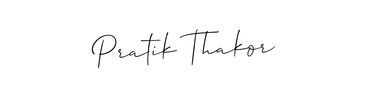 This is the best signature style for the Pratik Thakor name. Also you like these signature font (Allison_Script). Mix name signature. Pratik Thakor signature style 2 images and pictures png